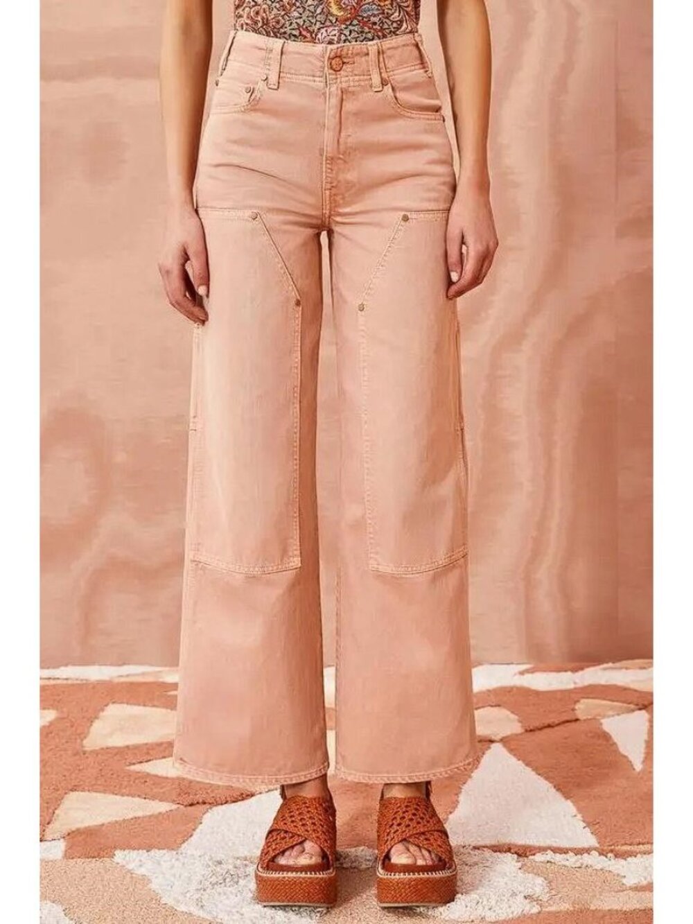 ULLA JOHNSON Women's The Olympia Jean Size 31 in Rosewood Wash